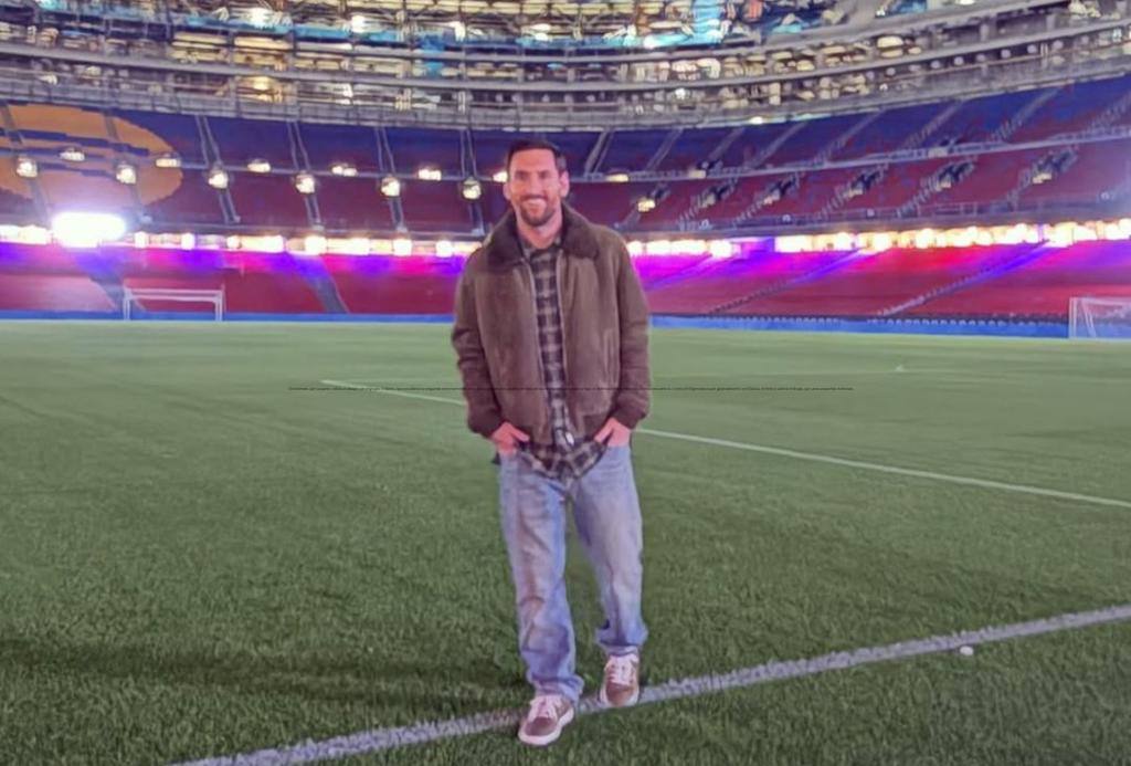 Lionel Messi vuelve al Camp Nou y enciende los rumores acerca de un regreso al FC Barcelona