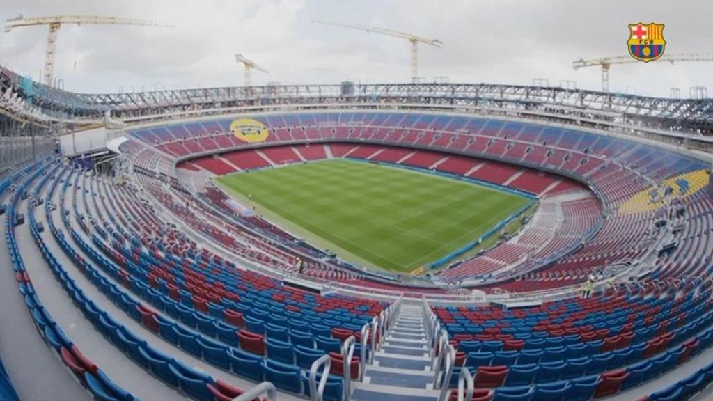 El FC Barcelona estrenará el nuevo Spotify Camp Nou en diciembre con aforo para 64.000 espectadores