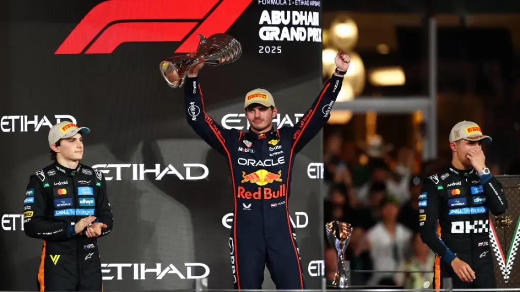 Coronación bajo las luces: Verstappen gana y Norris sella el título en un Abu Dhabi electrizante