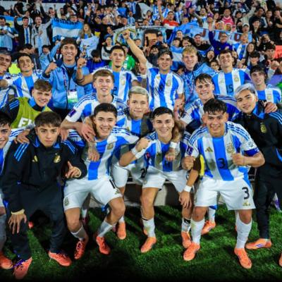 Argentina vence 1-0 a Colombia y se instala en la final del Sub-20