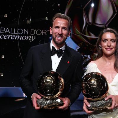 Harry Kane y Alexia Putellas reinan en Londres en una noche histórica del Balón de Oro