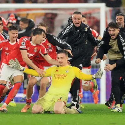 UEFA Champions: Benfica vence al Real Madrid con un gol histórico de su portero y sella pase a playoffs