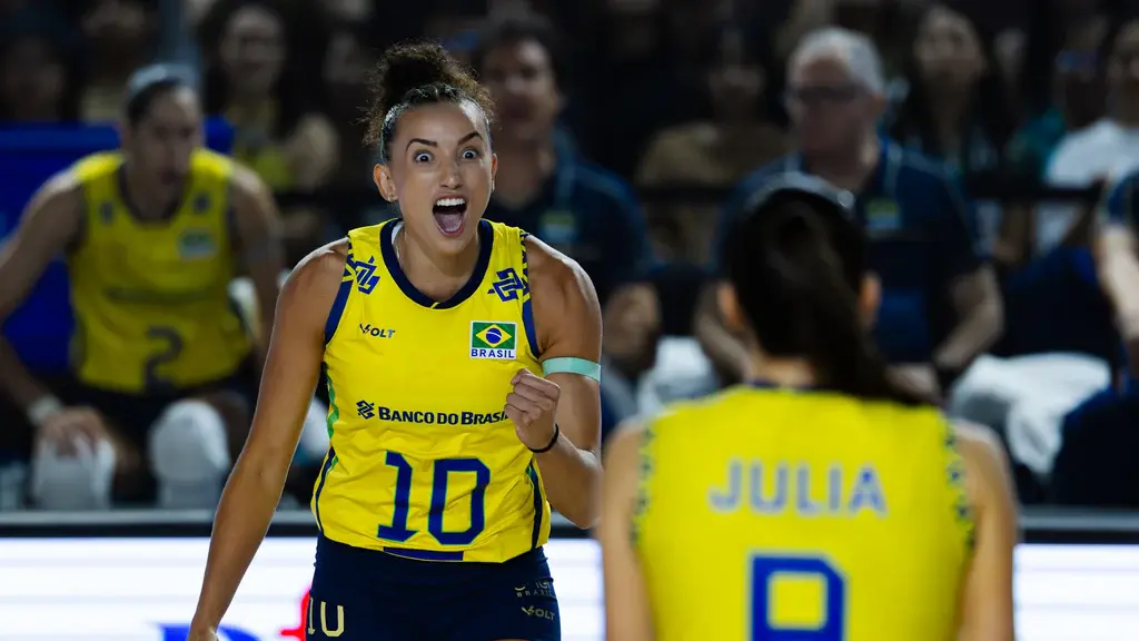¡Brasil avanza a semifinales en voleibol tras barrer a Francia!