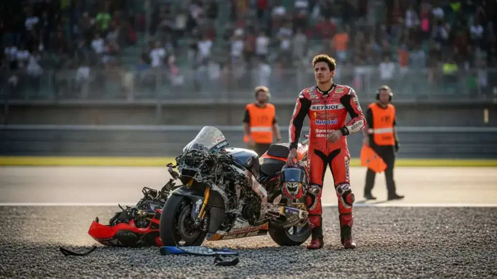Marc Márquez sufre fuerte accidente en Le Mans y pasa por quirófano en Madrid