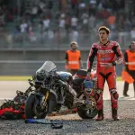 Marc Márquez sufre fuerte accidente en Le Mans y pasa por quirófano en Madrid