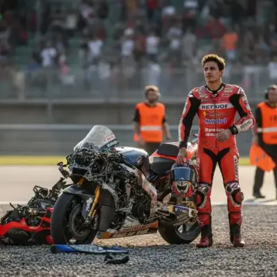 Marc Márquez sufre fuerte accidente en Le Mans y pasa por quirófano en Madrid