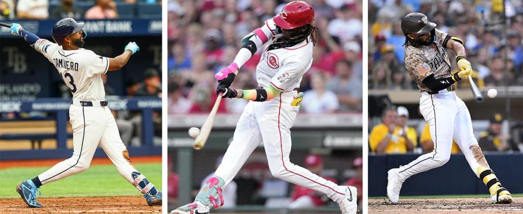 Tres dominicanos se meten entre los cinco mejores bateadores de Las Mayores