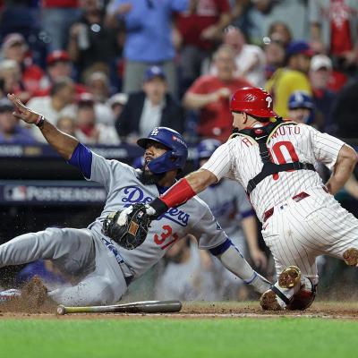 Dodgers resisten en Philadelphia y se ponen a un paso del título de la Liga Nacional