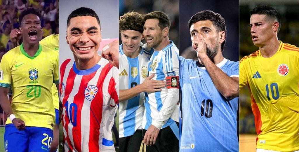 Eliminatorias Conmebol fecha 17: seis selecciones clasificadas, dos eliminadas y dos por definir el repechaje