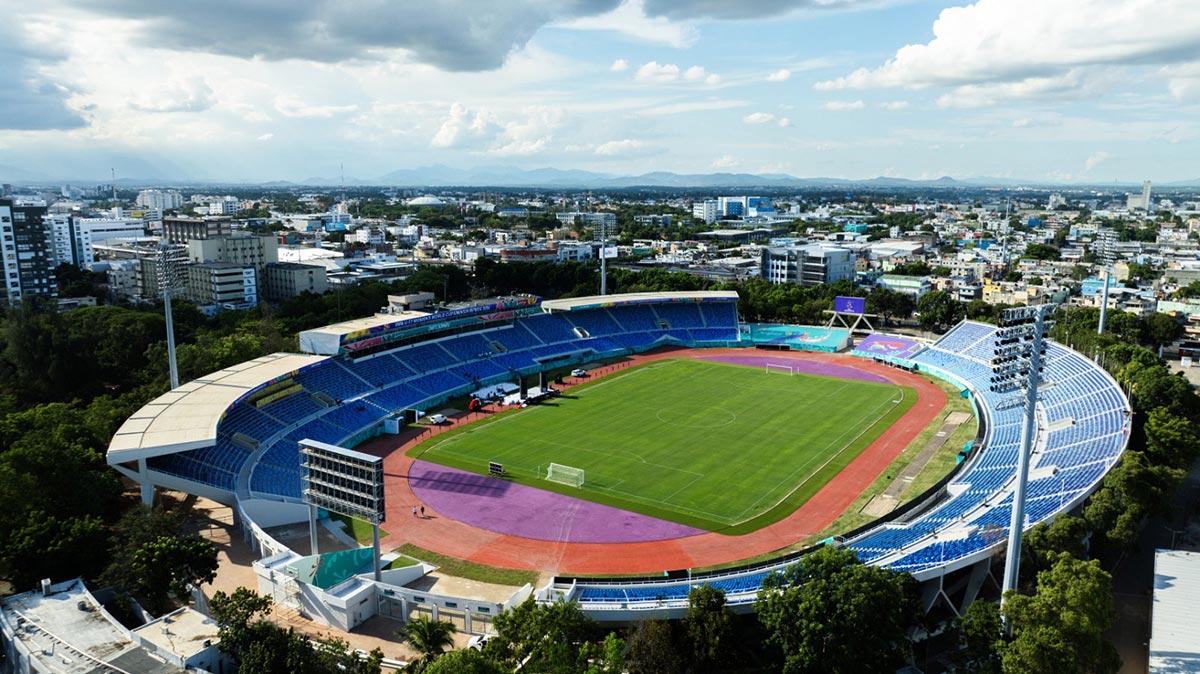 Infraestructura casi lista para los XXV JCC Santo Domingo 2026
