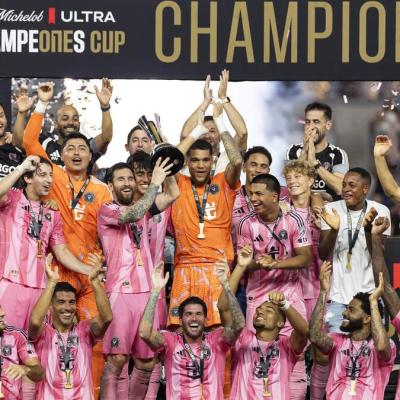 Inter Miami conquista la Campeones Cup con gol centenario de Lionel Messi