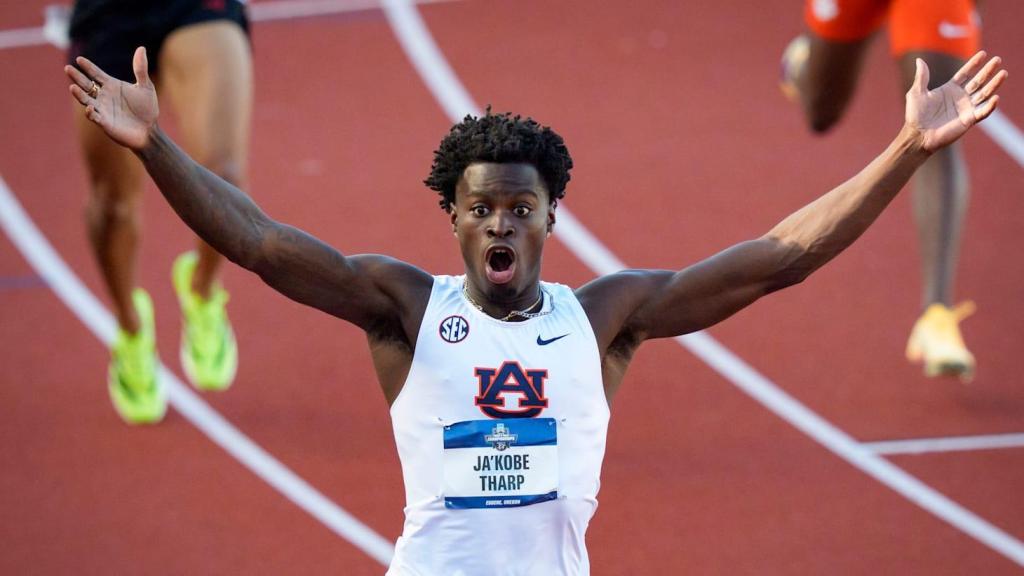 Ja’Kobe Tharp sacude al atletismo mundial con un récord histórico en los 110 metros con vallas