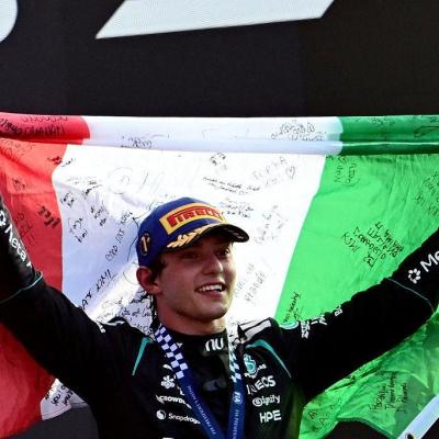 Kimi Antonelli hace historia en Monza y devuelve la victoria a Italia después de 60 años