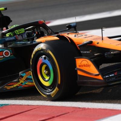 Lando Norris impone ritmo en las pruebas libres de Abu Dhabi y complica el duelo por el título
