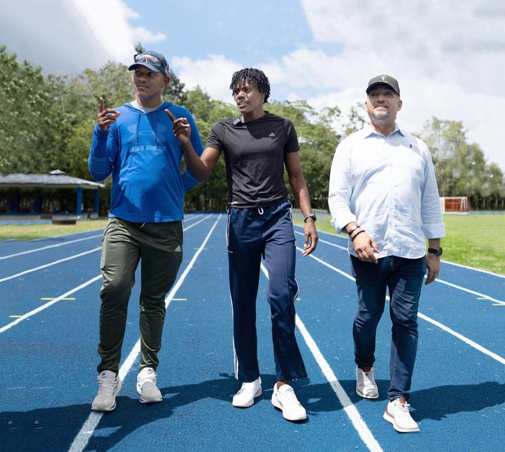 Marileidy Paulino ratifica calidad de la nueva pista del INEFI en San Francisco de Macorís