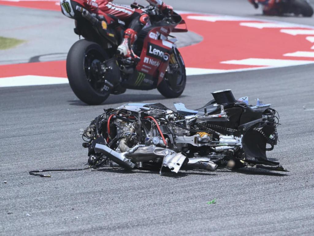 El estremecedor accidente de Álex Márquez que paralizó el GP de Cataluña