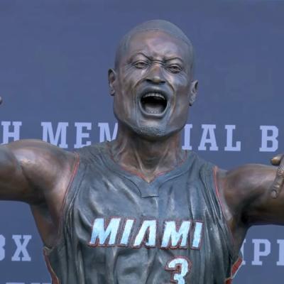 Dwyane Wade recibe estatua en Miami: homenaje a una leyenda
