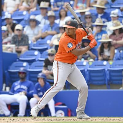 Samuel Basallo conecta su primer jonrón en la MLB en triunfo de Orioles sobre Giants 11-1