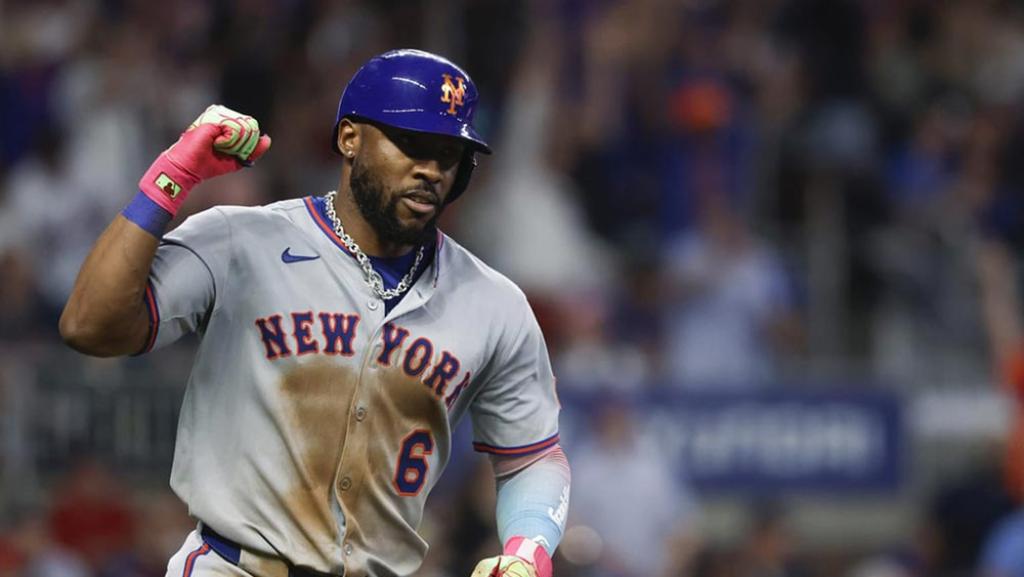 Marte lo hace todo: jonrón, doble robo y asistencia decisiva en victoria 9-2 de los Mets sobre los Bravos