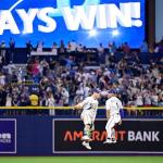 Rays conquistan el banderín de la Americana y van a la SM con Freddy Peralta y Junior Caminero como protagonistas