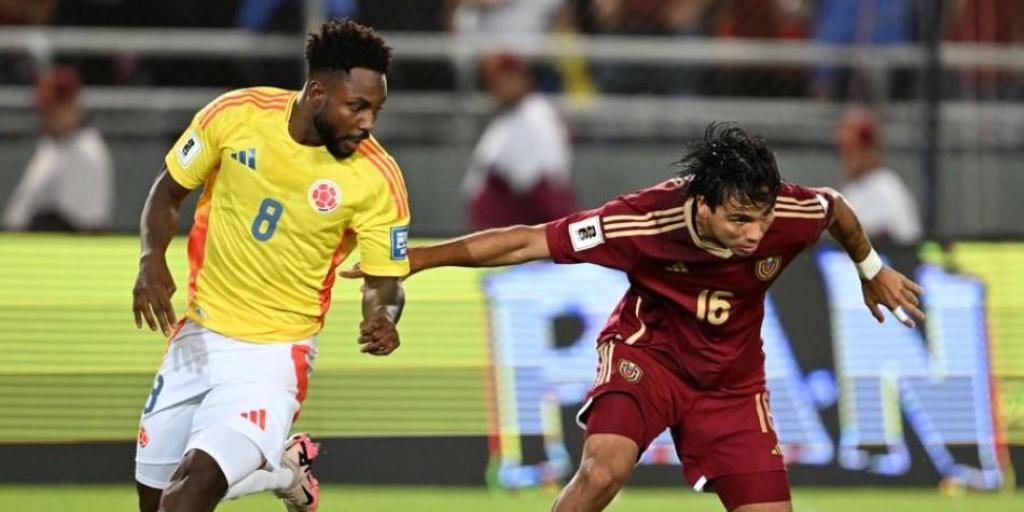 ¡9 goles! en partido Colombia vs Venezuela: el sueño Vinotinto llega a su triste final