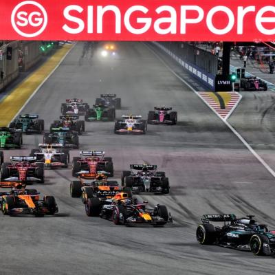 Russell domina en Singapur y McLaren conquista el título de constructores